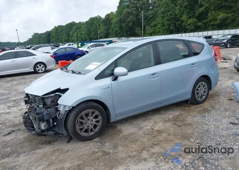 2015 Toyota Prius V Two из США, поврежденный, VIN JTDZN3EU0FJ022766